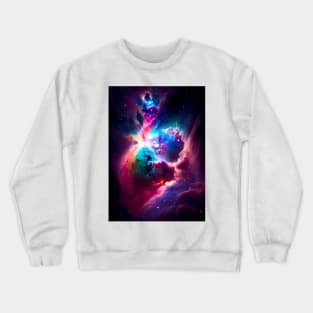 Cosmic Alchemy: Chaotic Magic Crewneck Sweatshirt